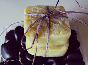 Natural Soap Infused with Sulphur
